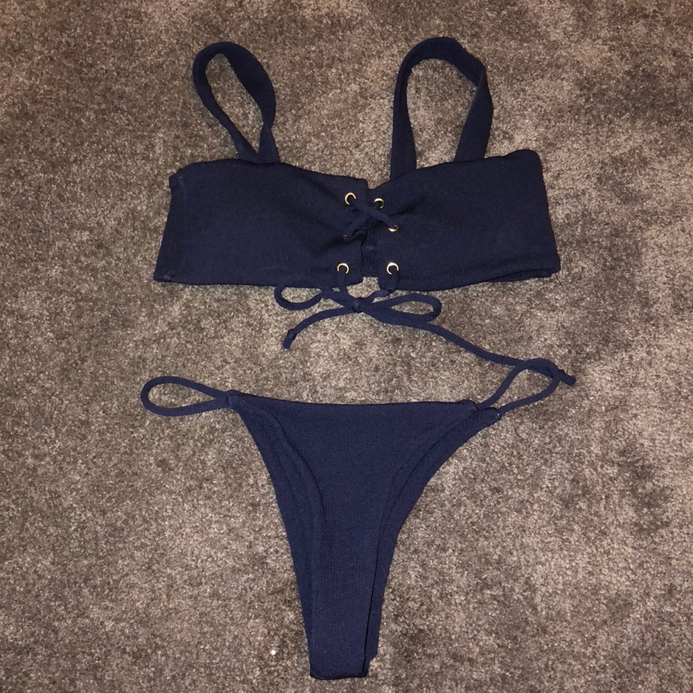 Lace Up Bikini